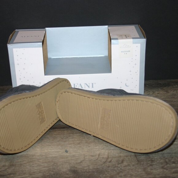 Alfani Faux-Sherpa Mule Slippers Size 7-8 NIB R-919 - Picture 4 of 6